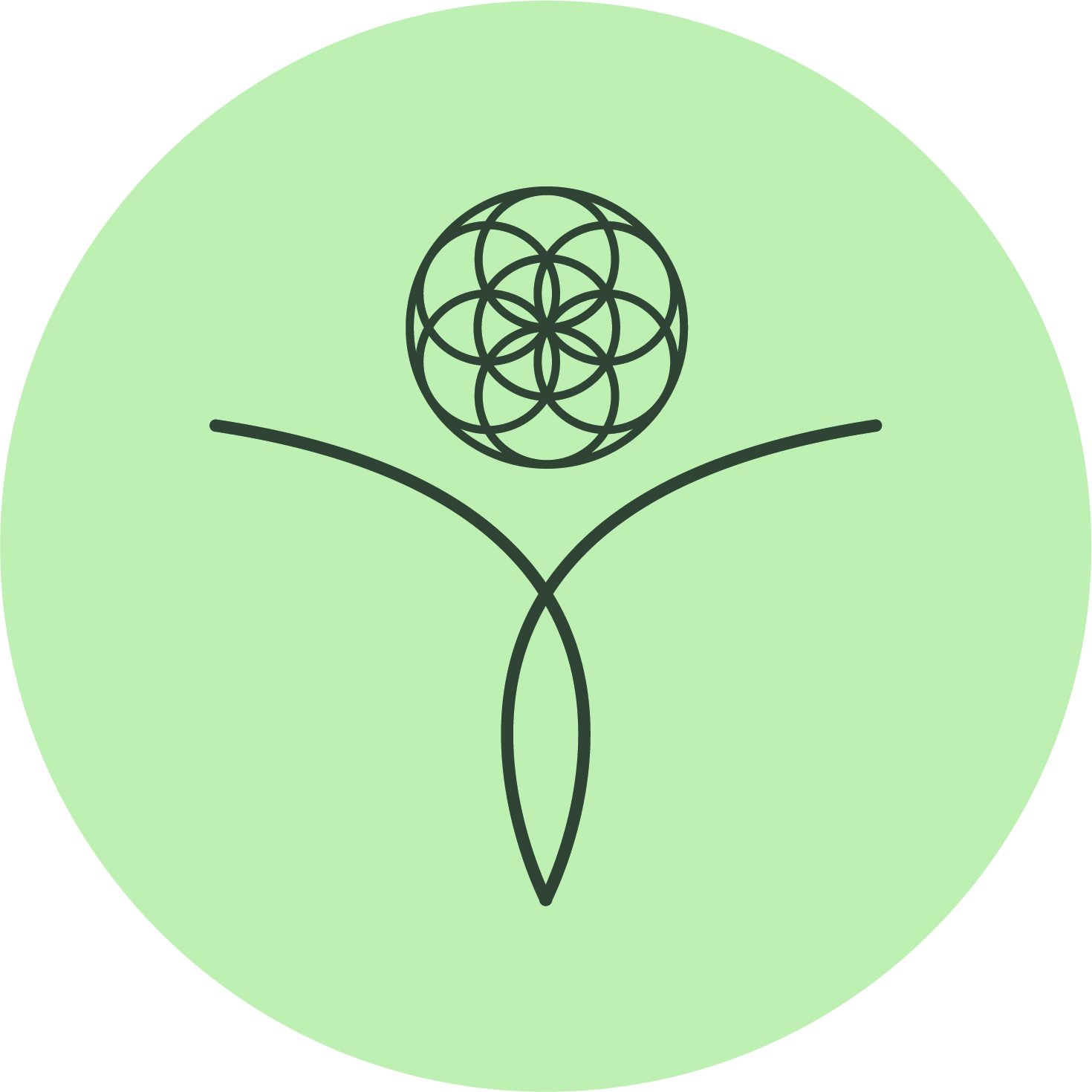2 tinten groen icon
